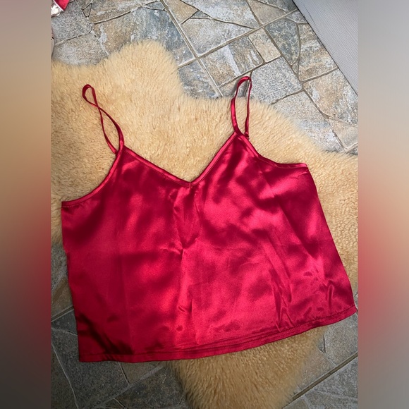 SHEIN 2 Piece Satin Pajama Set small - Picture 3 of 7